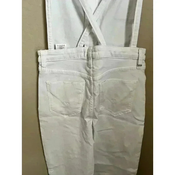 Hudson Avalon Overalls White Size 28 - Picture 11 of 15